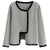Magdalena – Elegante Bouclé-Jacke mit asymmetrischem Verschluss