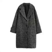 Felix – Manteau long en laine à la coupe classique