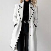 Friedrich – Manteau élégant aux détails contrastés