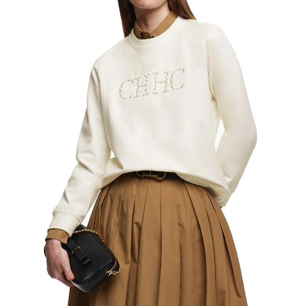 Carwena - Weiches Sweatshirt mit klassischem Schnitt