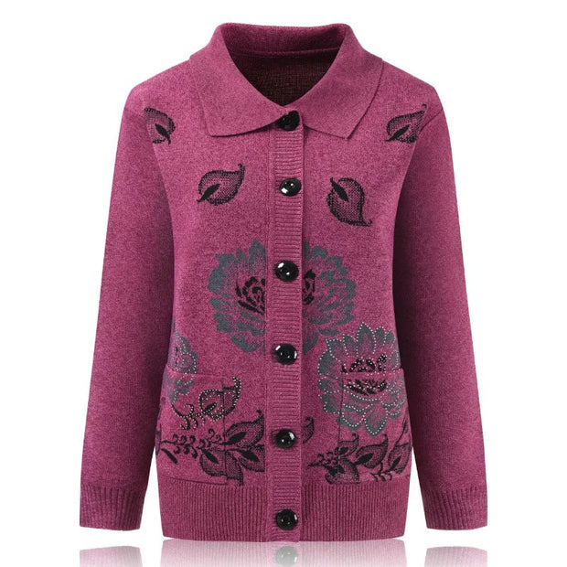 Elisaria – Eleganter V-Ausschnitt Pullover