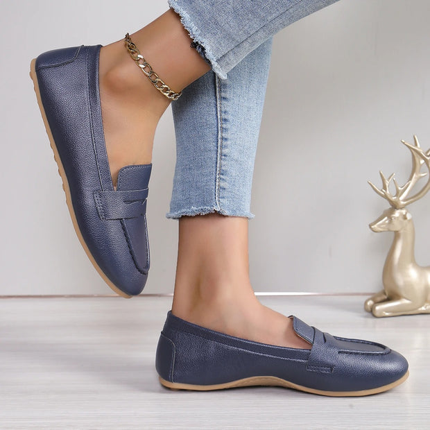 Robyn - Bequeme Slipper-Lederloafer