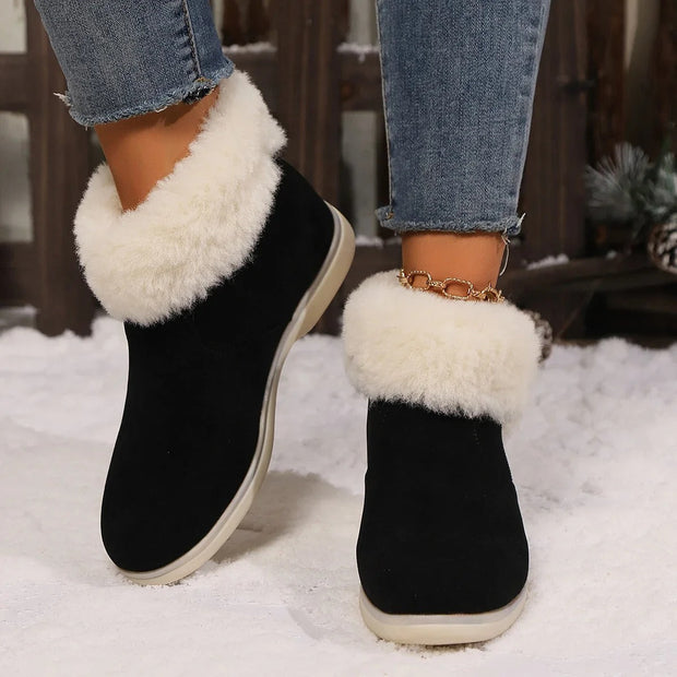 Felix – Warme Winterstiefeletten mit Kunstfell