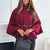 Luisa - Stilvolles Cape mit Gürtel