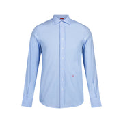 Dietrich - Chemise en jean classique avec patte de boutonnage