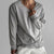 Darnulf - Lockerer Strickpullover mit Raw-Edge-Ausschnitt