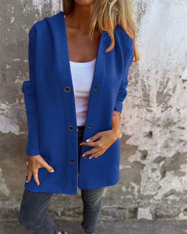 Gisela - Bequemer Hoodie-Cardigan