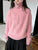 Gisela - Flauschiger Pullover mit Reißverschluss