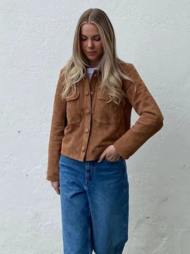 Robyn – Stylische Wildlederjacke