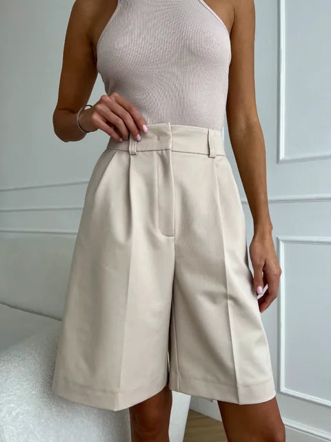 Juliann - Short d'été taille haute pour femme