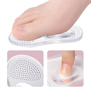 Semelles orthopédiques avec coussin en gel de silicone souple