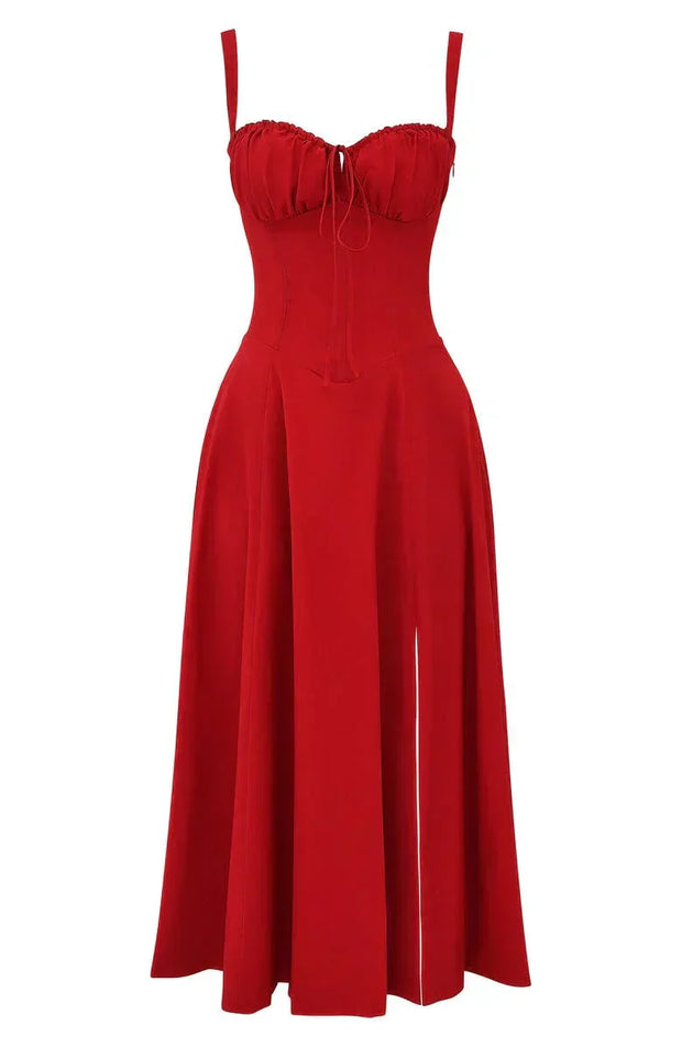 Lucy - Schlichtes Midikleid
