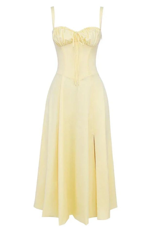 Lucy - Schlichtes Midikleid