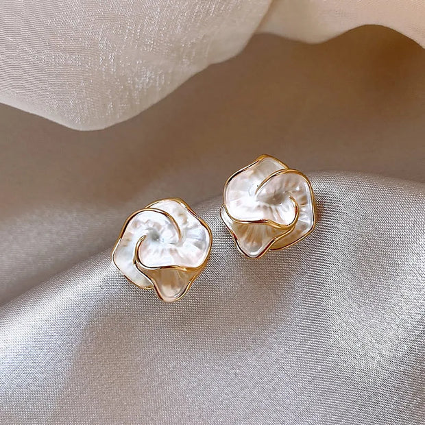 Ivy - Boucles d'oreilles à tige de luxe 