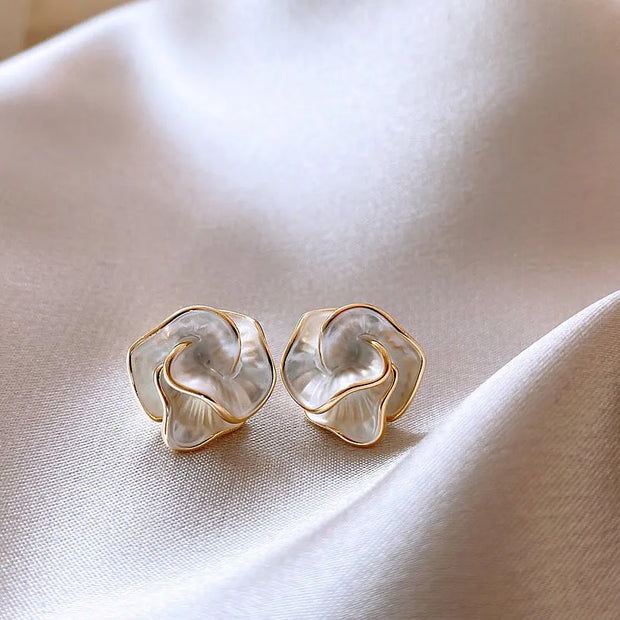 Ivy - Boucles d'oreilles à tige de luxe 