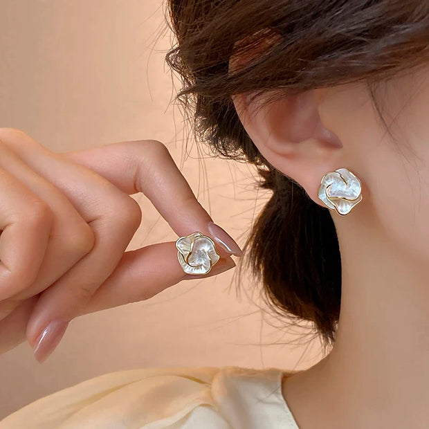 Ivy - Boucles d'oreilles à tige de luxe 