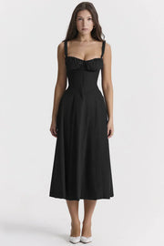 Lucy - Schlichtes Midikleid