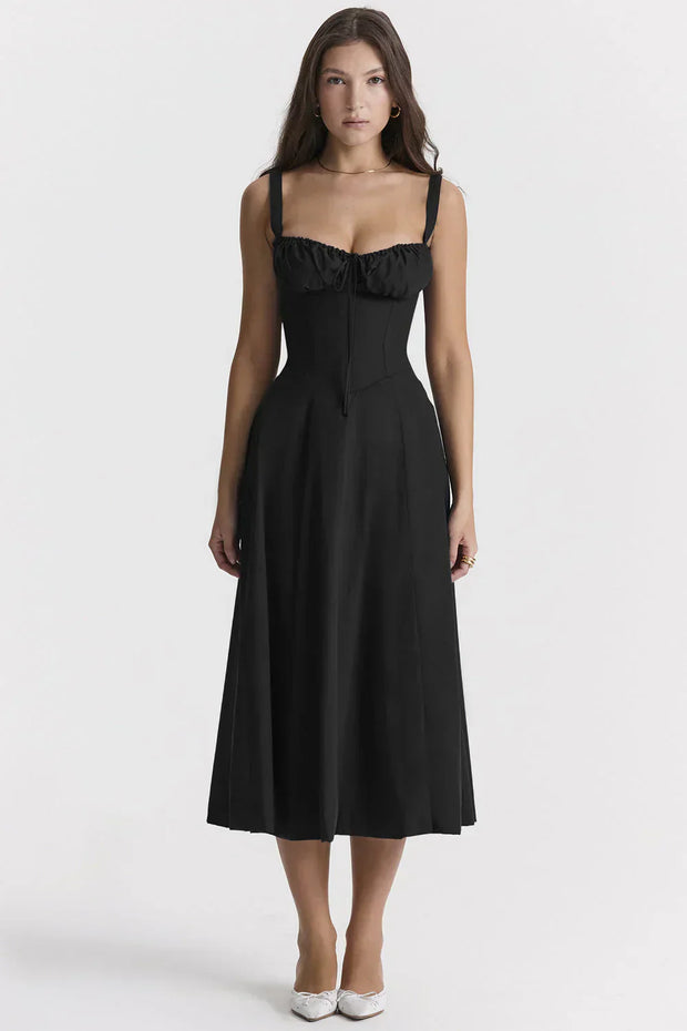 Lucy - Schlichtes Midikleid