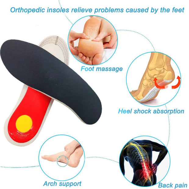 Semelles orthopédiques avec support de voûte plantaire