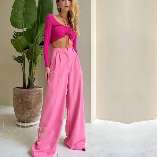 Karoline - Pantalon large