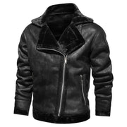 Hugo | Gefutterte Lederjacke