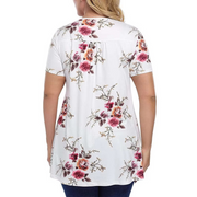 Carlotta - Feminines Tunika-Top mit Faltenwurf