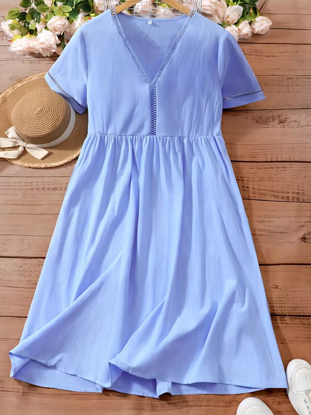 Carlotta - Robe d'été aérienne à col en V