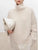 Luisa – gemütlicher gestrickter Midi-Pullover
