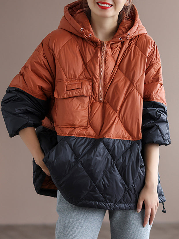 Brunhilde - Modische Steppjacke mit Kontrastdetails