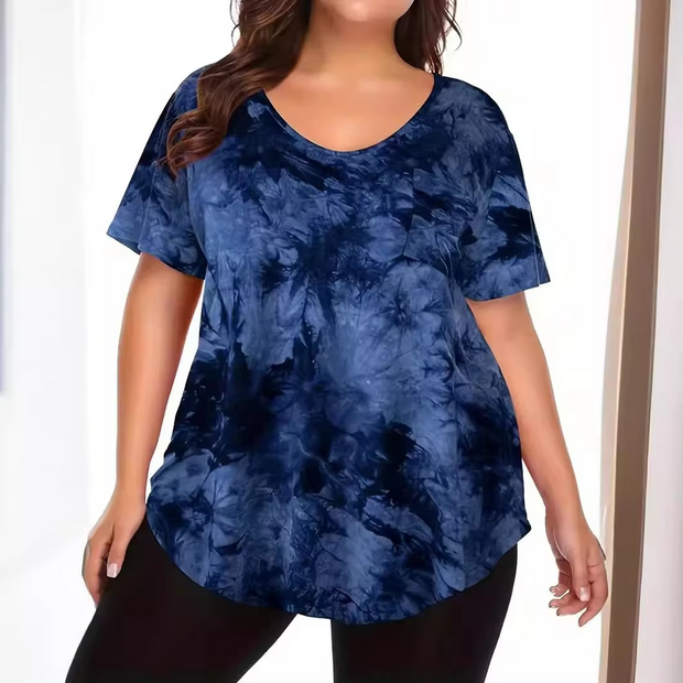 Carlotta - Luftiges Tunika Top mit Brusttasche