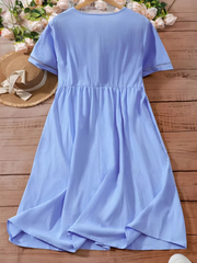 Carlotta - Robe d'été aérienne à col en V