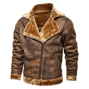 Hugo | Gefutterte Lederjacke