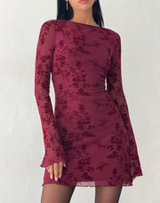 Lucy - Minikleid mit langen Ärmeln