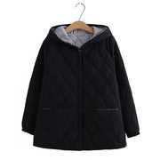 Alexander - Übergroße Winterjacke aus Baumwolle für Damen