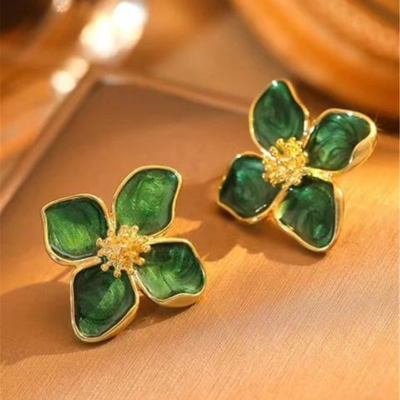 Boucles d'oreilles Ivy - Hibiscus