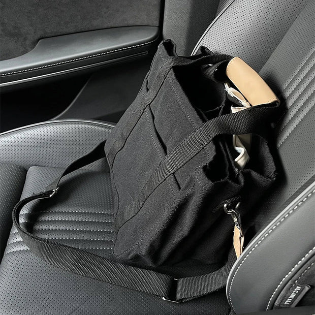 Klara - Sac en toile à compartiments multiples