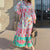 Karoline - Robe midi fleurie