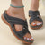 Korvalie - Komfort-Sandalen mit Zierperforation