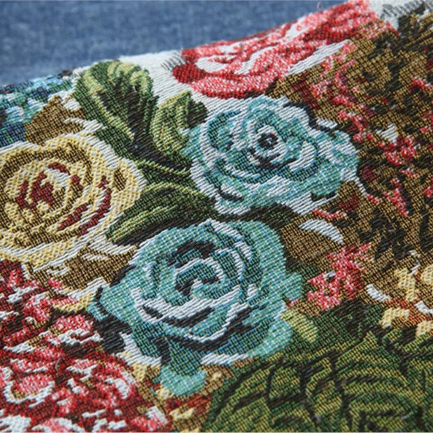 Magdalena – Denimjacke mit Blumenstickerei