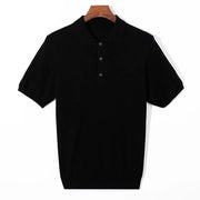 Jorven - Klassisches Poloshirt mit Knopfleiste