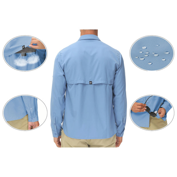 Dietrich - Chemise d'extérieur fonctionnelle avec poches poitrine