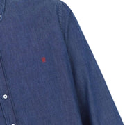 Dietrich - Chemise en jean classique avec patte de boutonnage