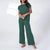Magdalena – Ensemble deux pièces élégant avec un pantalon large et un t-shirt