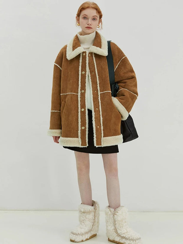 Luisa - Veste douillette avec doublure Sherpa