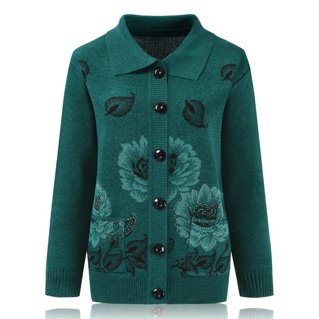Elisaria – Eleganter V-Ausschnitt Pullover