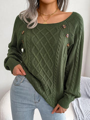 Elisaria – Stilvoller Zopfstrickpullover