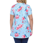 Carlotta - Feminines Tunika-Top mit Faltenwurf