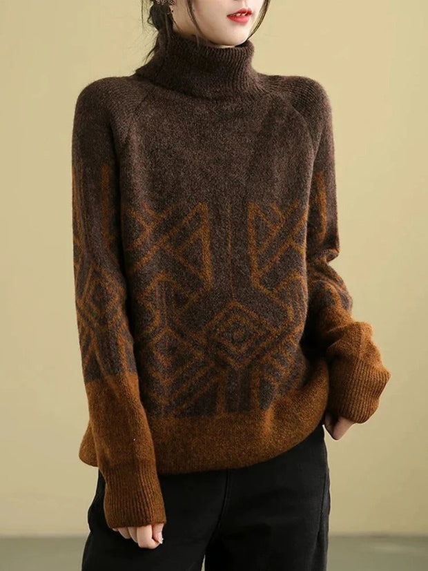 Felix – Strickpullover mit Rollkragen