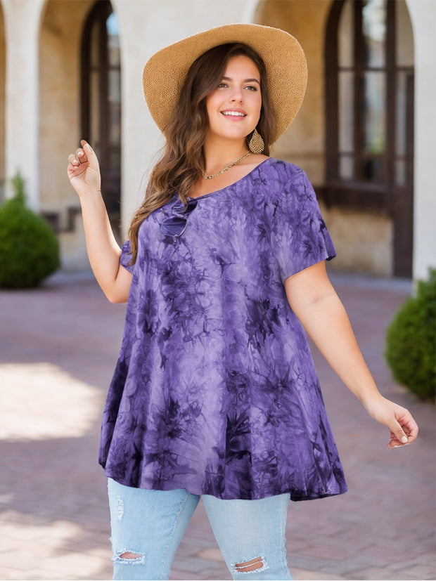 Carlotta - Luftiges Tunika Top mit Brusttasche