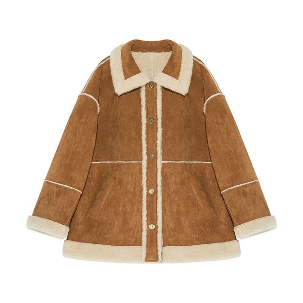 Luisa - Veste douillette avec doublure Sherpa